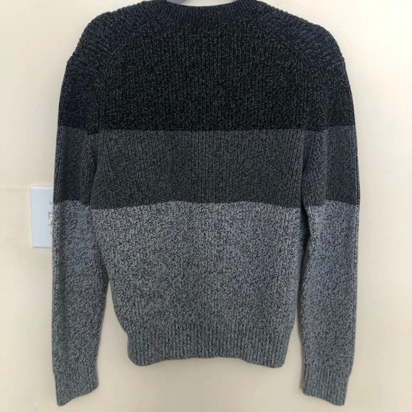 GAP Gradient Grey Long Sleeve Knit Sweater - Picture 9 of 12